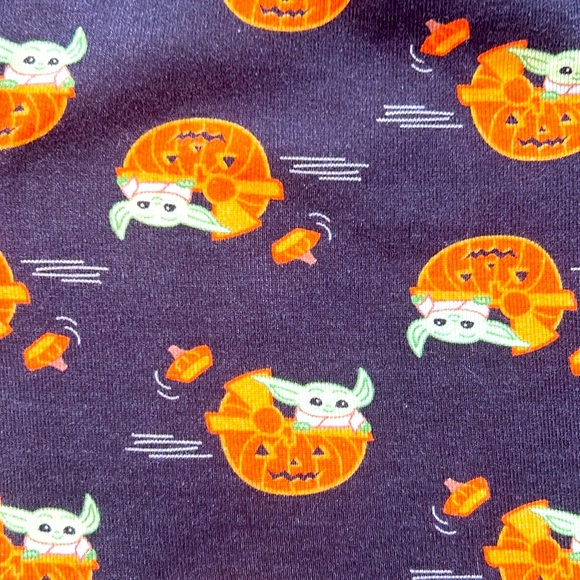 Hanna Andersson Pumpkin Baby Yoda- Grogu Pajamas - Picture 7 of 7